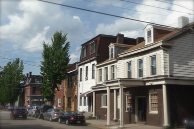 Homes in Pittsburgh's South Side Flats